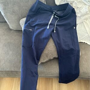 Navy blue figs bottoms